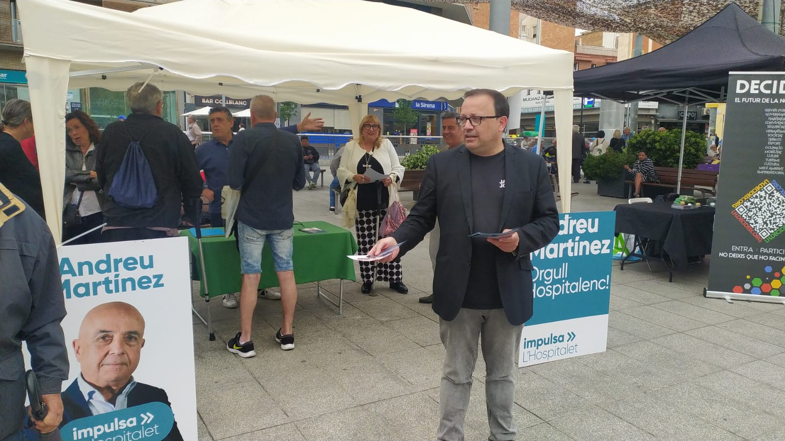 Carpa Informativa Mercat de Collblanc