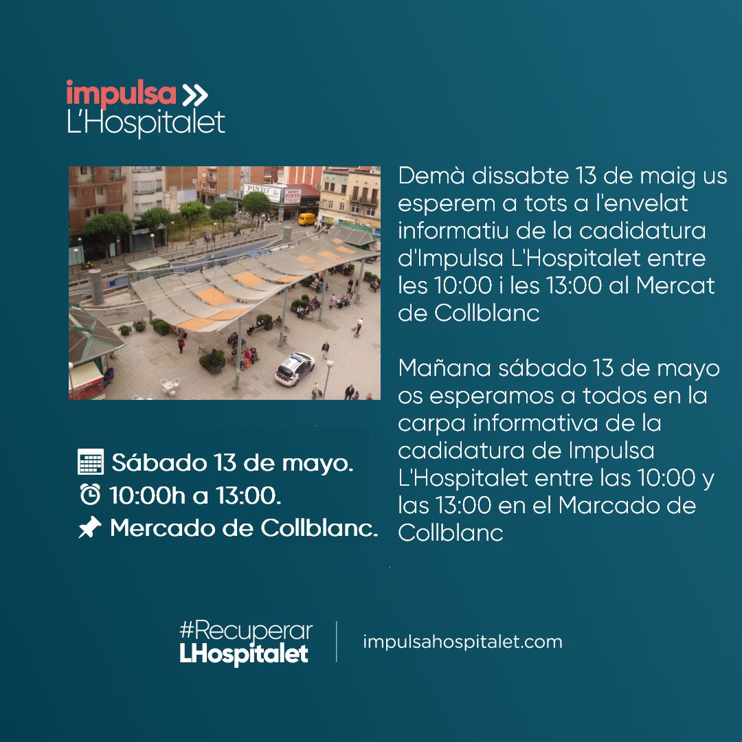 Carpa Informativa al Mercat de Collblanc