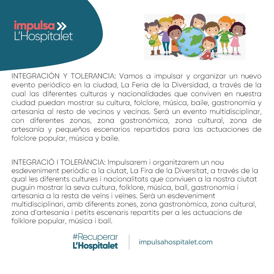 Integració i Tolerància, Crearem un nou esdeveniment, LA FIRA DE LA DIVERSITAT